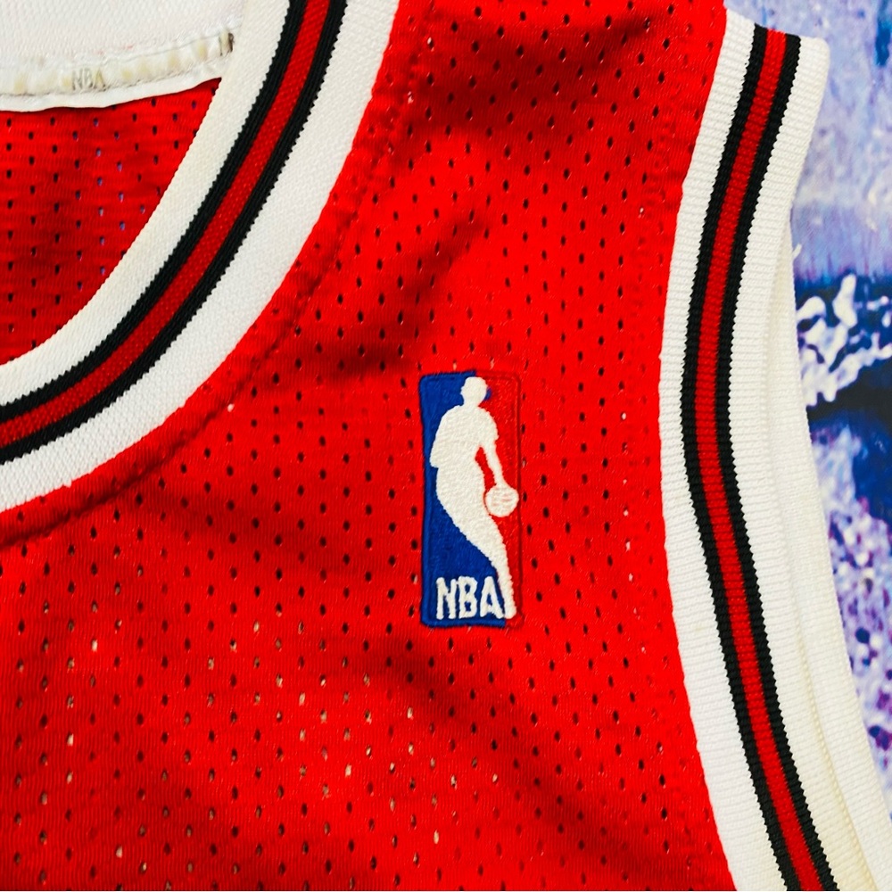 Vintage Nike NBA Chicago Bulls Michael Jordan Basketball Jersey size XL/52 - Picture 5 of 6